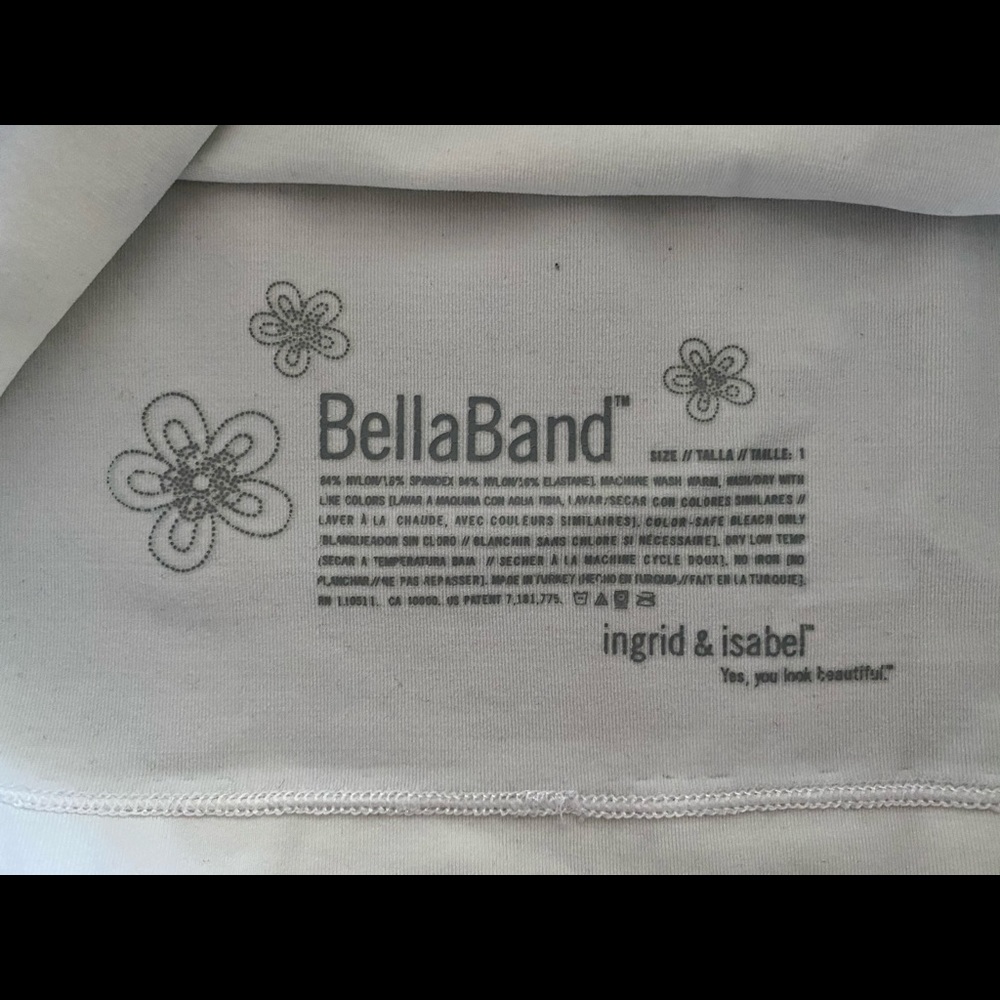 Ingrid and Isabel BellaBand maternity belly band